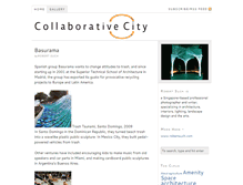 Tablet Screenshot of collaborativecity.com